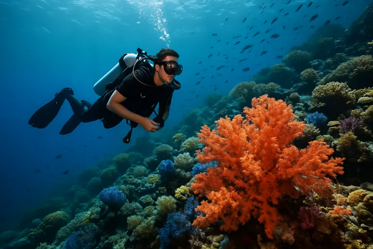 Duiken in een onderwaterparadijs